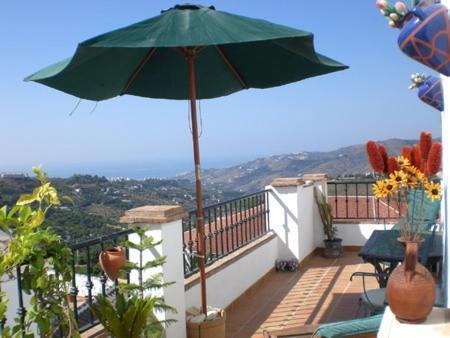 Ferienwohnung Atico Frigiliana Exterior foto